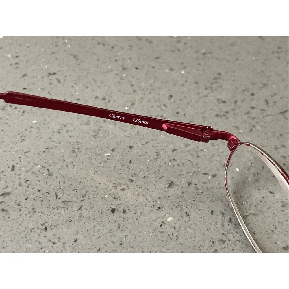 Jungle Eyewear Parrot Cherry 45-16-130 Red Metal Full Rim Eyeglasses Frames ONLY
